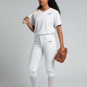 Nike Women's White Baseball pants‎ NWT